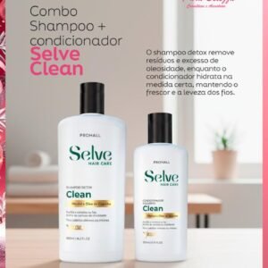 Combo Detox Equilibrante para Couro Cabeludo Saudável e Fios Leves