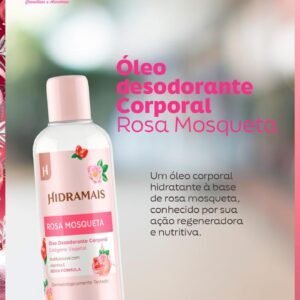 Óleo Corporal Rosa Mosqueta 120ml | Regeneração e Hidratação