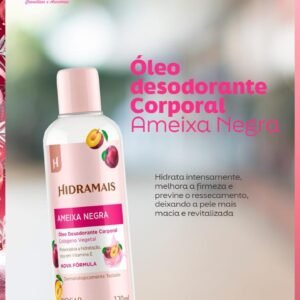 Óleo Corporal Ameixa Negra | Hidratação e Perfume