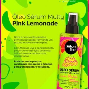 Óleo Sérum Cachos dos Sonhos Pink Lemonade