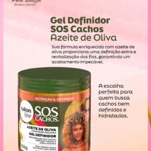 Gel Definidor SOS Cachos Azeite de Oliva