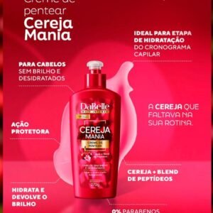 Creme de Pentear Cereja Mania