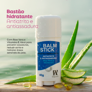 Balm Stick Bastão Hidratante Antiatrito e Antiassadura