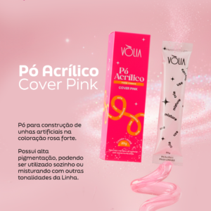 Pó Acrílico Cover Pink