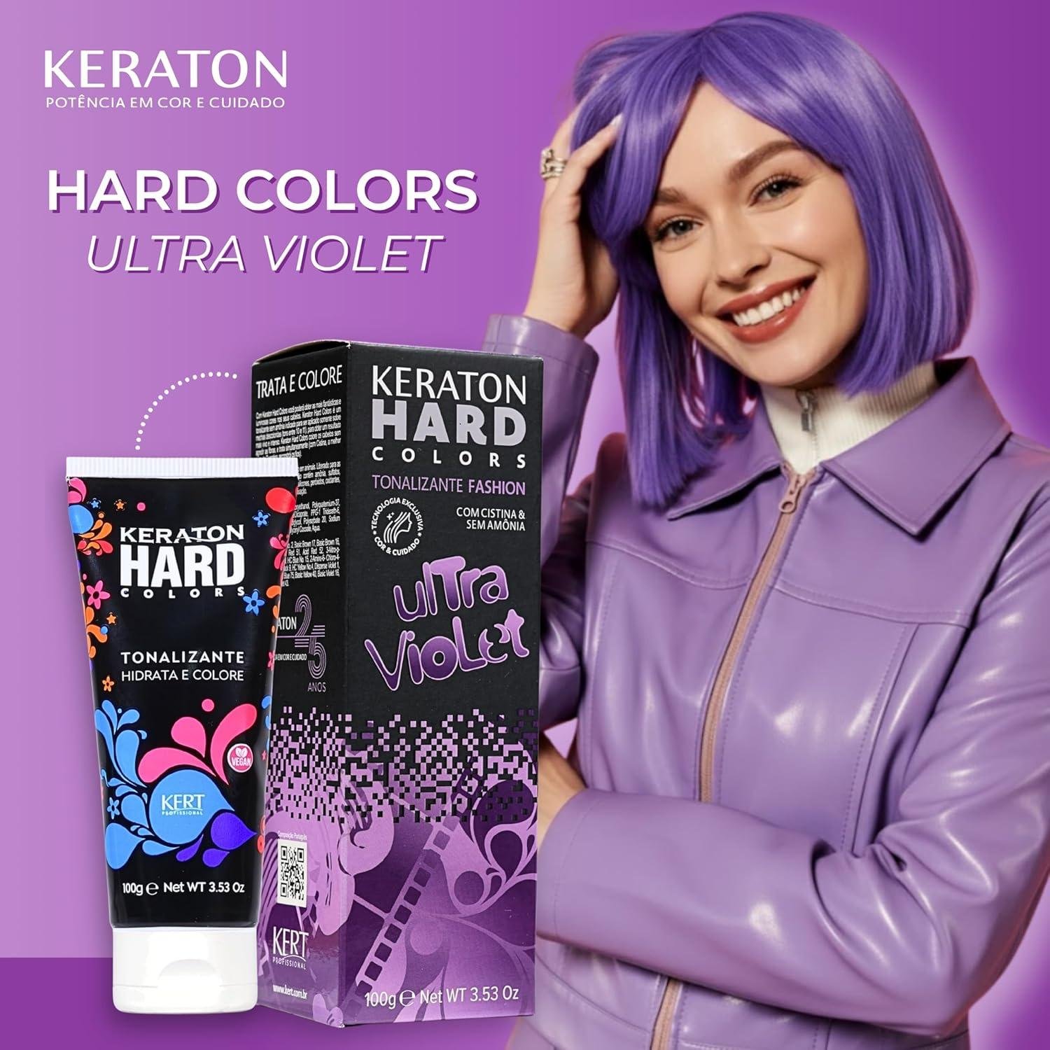 Tonalizante Keraton Hard Colors Ultra Violet