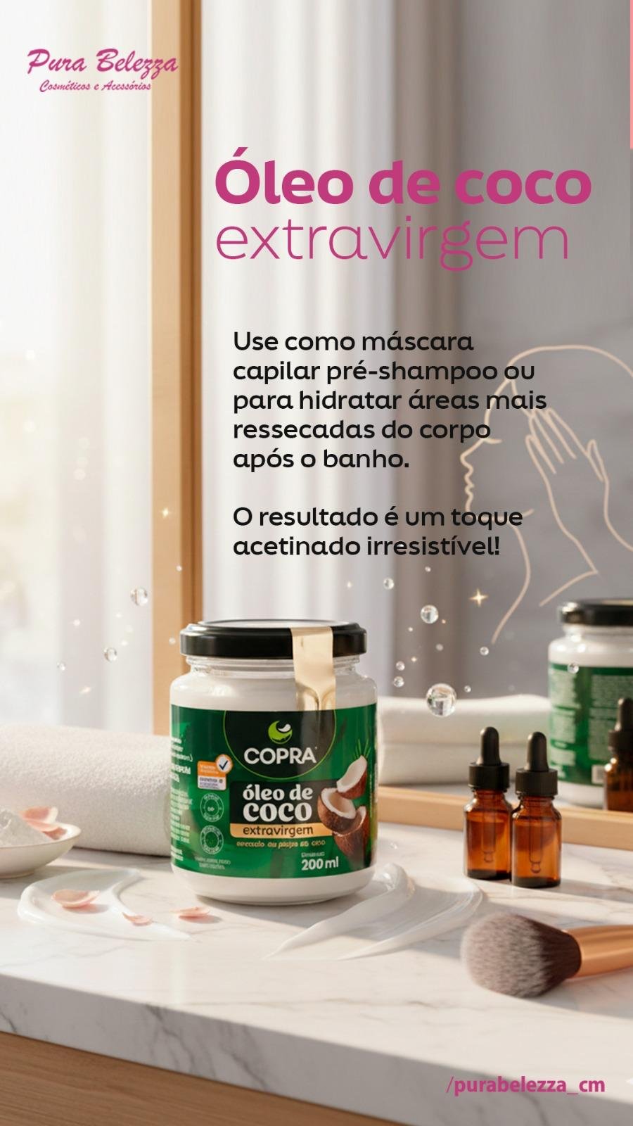 Oléo de Coco Extravirgem